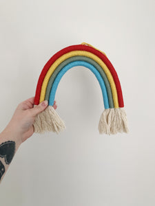 Red rainbow hanging