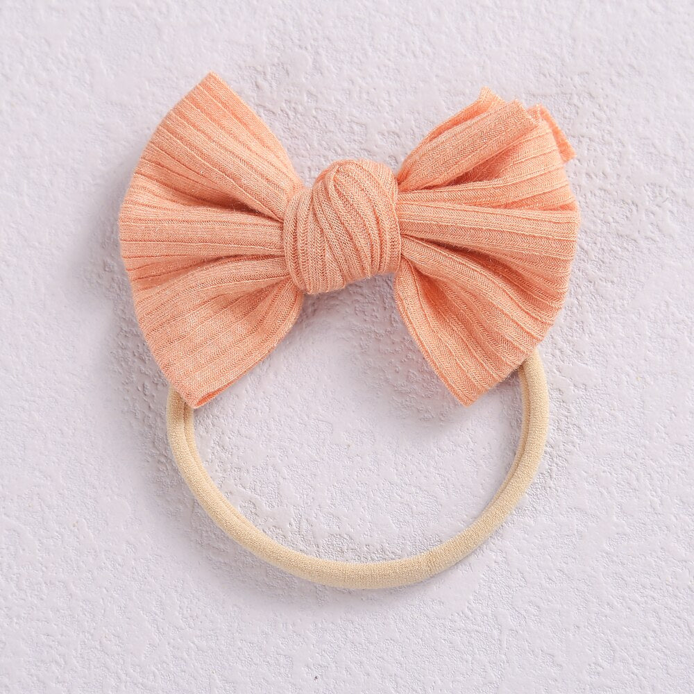 Tangerine textured headband