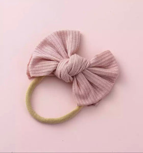 Pink textured headband