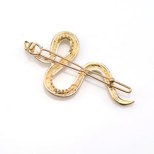 Snake hair clip