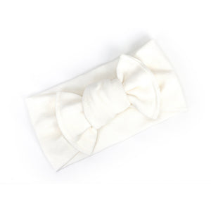 White chunky headwrap