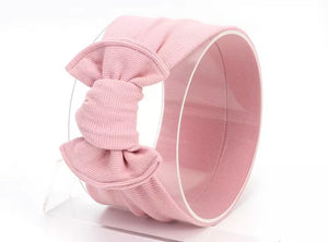 Pink chunky headwrap