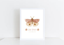 Load image into Gallery viewer, Butterfly personalised print
