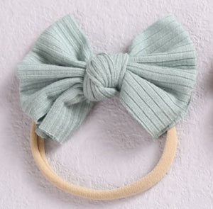 Mint textured headband